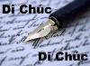 Di chúc không có nguời làm chứng